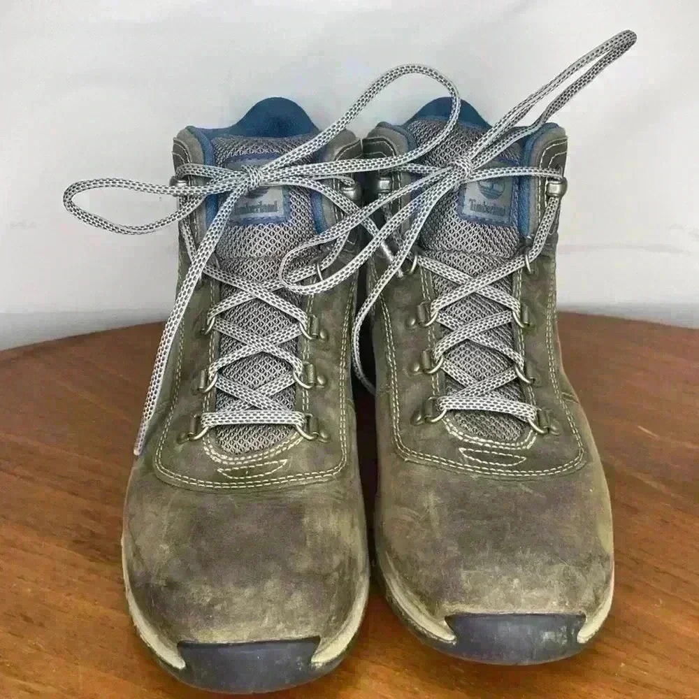 Womens Timberland Mt Maddsen Waterproof Mid Hiker Boots Size 10 - Picture 2 of 8